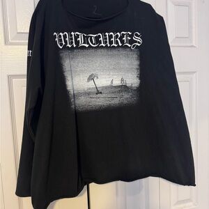 Yeezy Vultures Black Graphic Tee Season 2